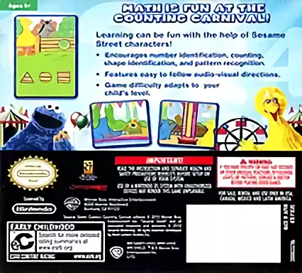 Image n° 2 - boxback : Sesame Street - Cookie's Counting Carnival